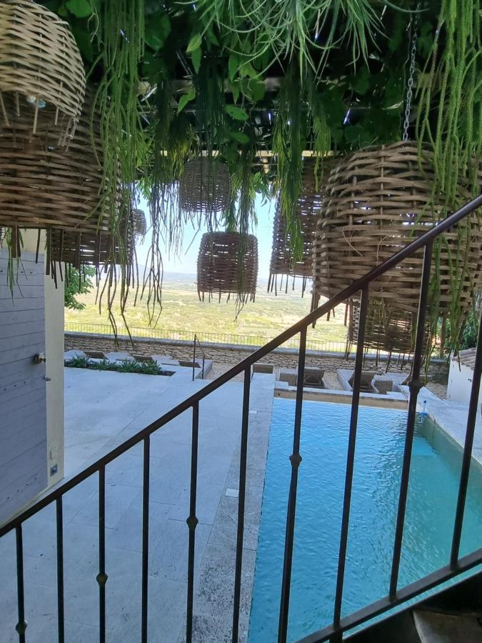Maison Au Centre Du Village De Gordes Avec Vue Incroyable מראה חיצוני תמונה