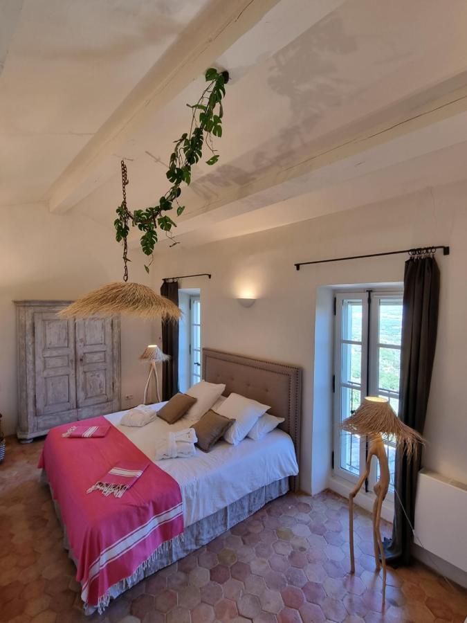 Maison Au Centre Du Village De Gordes Avec Vue Incroyable מראה חיצוני תמונה